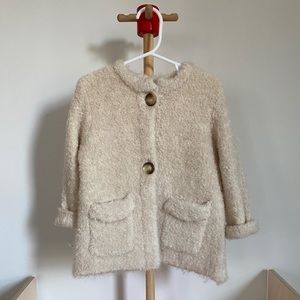 Zara Toddler Sweater Coat